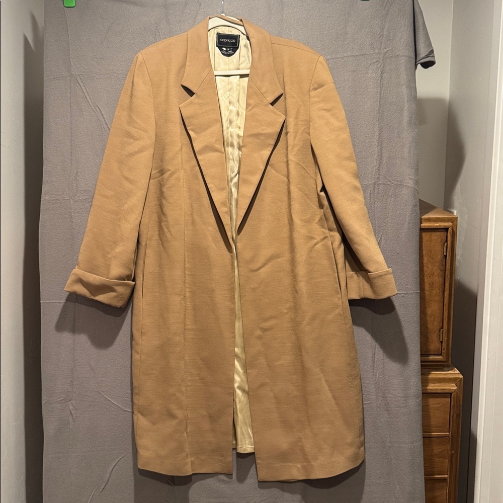 Capriccio for Alfred Sung Wool Long Jacket